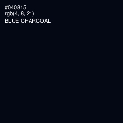 #040815 - Blue Charcoal Color Image
